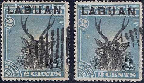 My North Borneo Stamps Labuan Stamps Used In North Borneo