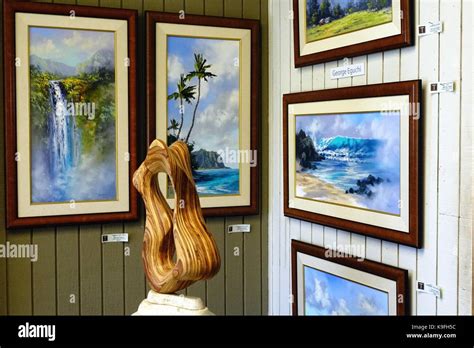 Turnbull Studios And Gallery Wailuku Maui Hawaii Stock Photo Alamy