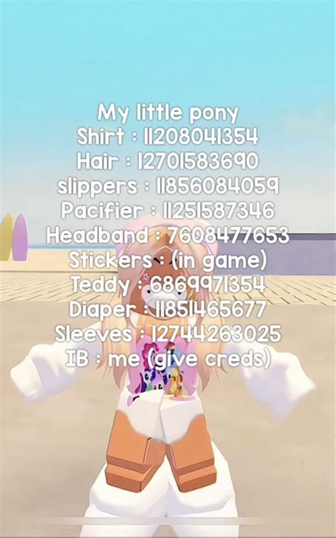 Berry avenue outfit idea baby / toddler Roblox Codes, Roblox Roblox