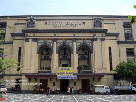 The Urban Historian Manila City Hall