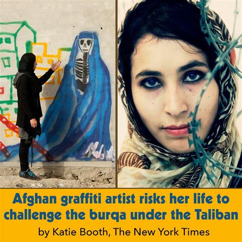 Shamsia Hassani Afghan Graffiti Artist Messer Art Design