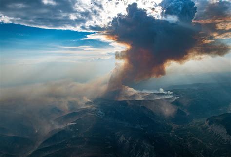 Pine Gulch Fire Exclusive Aerial Photos Of Colorados Second Largest
