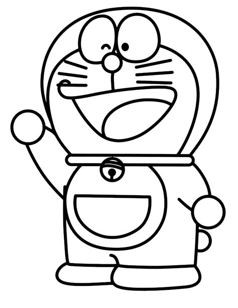 Doraemon is a japanese show featuring a robot cat from the future. Gambar Mewarnai Kartun Doraemon dan Teman-teman - Kreasi Warna