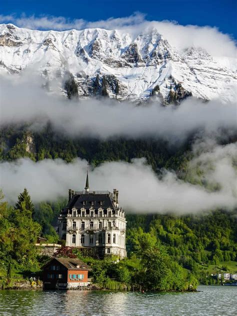The Tiny Fairytale Village Of Iseltwald Switzerland Touring Switzerland