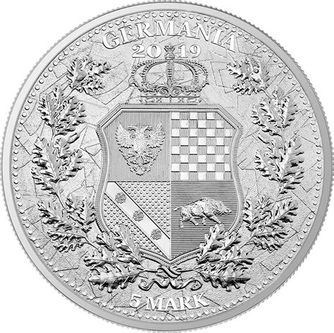 Allegories Britannia And Germania 1 Oz Silver Bu Germania Mint