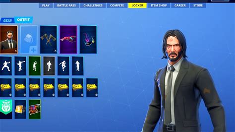 It was released on may 16th, 2019 and was last available 86 days ago. Fortnite New JOHN WICK Skin Showcase With Emotes! - YouTube