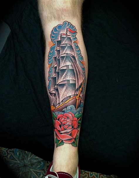 Https://tommynaija.com/tattoo/clipper Ship Tattoo Design