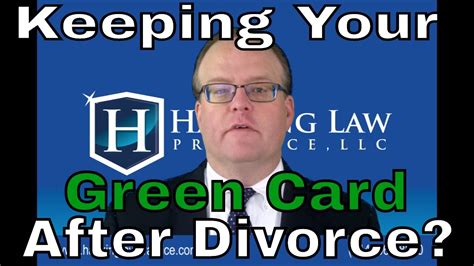 Most immigrants worry that filing for a divorce or legal separation will put their green card status in jeopardy. Can a conditional resident keep their green card after divorce? - YouTube