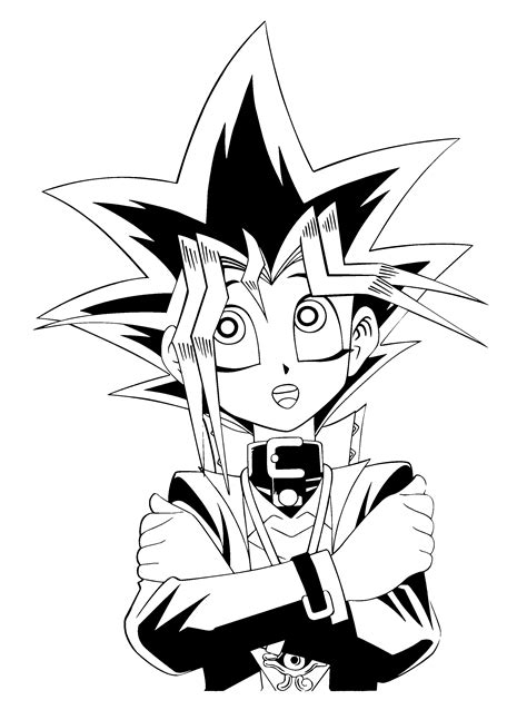 Yu Gi Oh Coloriages