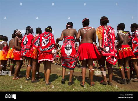 Zulú De Baile En Palacio Enyokeni Reed Nongoma Sudáfrica Fotografía De Stock Alamy