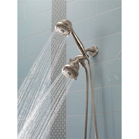 Way Shower Arm Diverter With Hand Shower Mount U Ss Pk Delta Faucet
