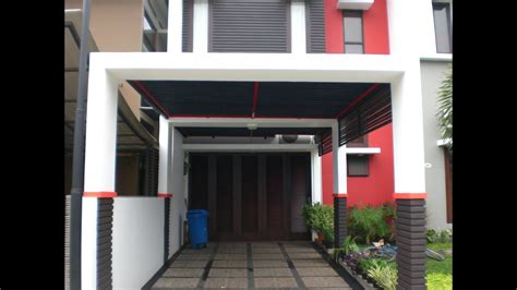 contoh rumah yg garasinya  depan modern house