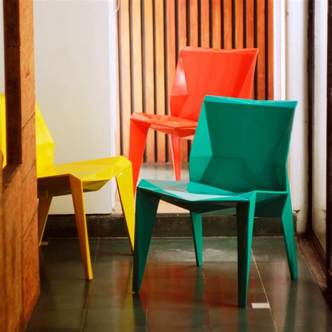For those who love tailgating, select foldable team chairs with your beloved team's logo and colors to show off your fan loyalty before heading into the stadium. Fold Chair (Yellow) - The Carrot Concept - Touch of Modern
