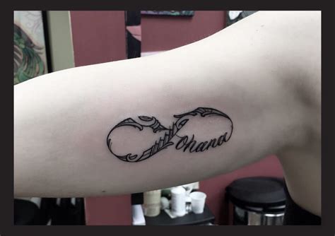 Was Looking For Infinity Ohana Tattoo His Design Was More