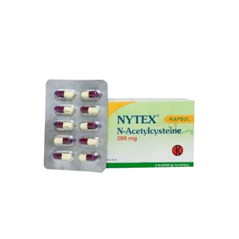 Nytex 200 Mg 10 Kapsul Kegunaan Efek Samping Dosis Dan Aturan Pakai