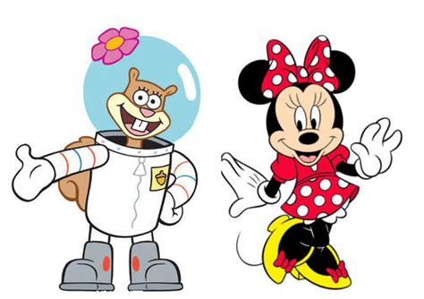 Sandy Cheeks Vs Minnie Mouse Scratchpad Fandom Powered By Wikia