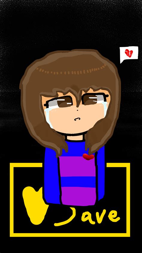 Crying Frisk By Fireclaw1298 On Deviantart