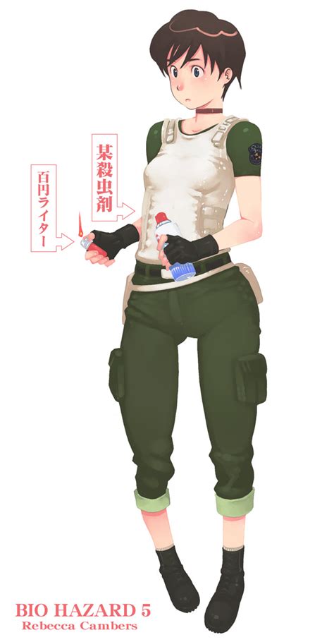 Rebecca Chambers Resident Evil Drawn By G Roomhonten Danbooru