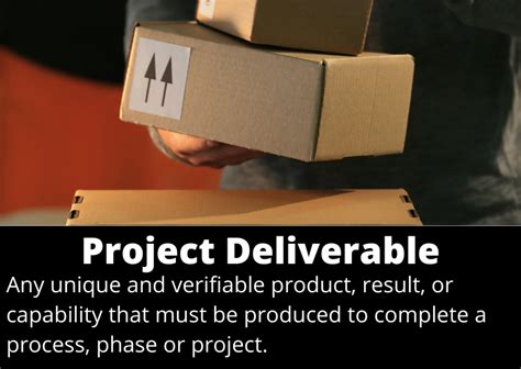 What Does Deliverable Mean Project Management Dictionary Of Terms