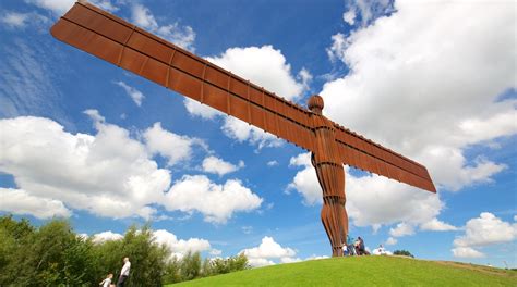 Angel Of The North In Newcastle Upon Tyne Uk