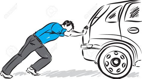 Man Pushing Car Clipart 10 Free Cliparts Download Images On