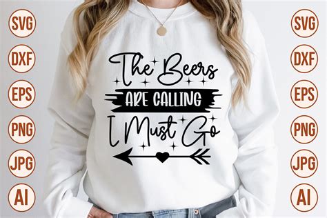 The Beers Are Calling I Must Go SVG Desi Graphic By Trendy SVG Gallery