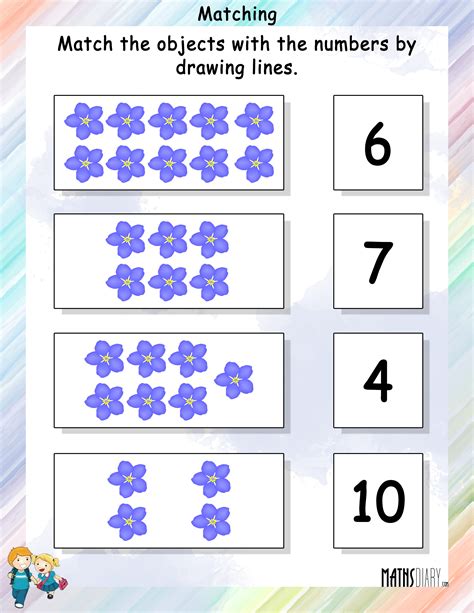 Numbers Grade 1 Math Worksheets Page 4