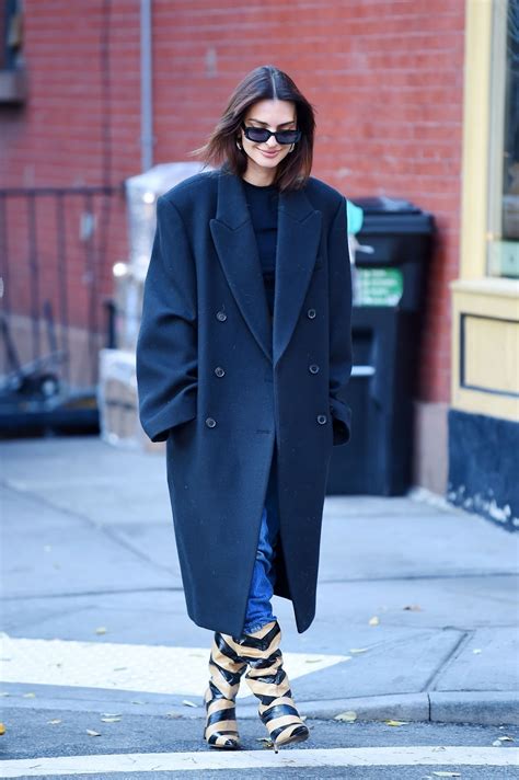 Emily Ratajkowski Out In New Yorks West Village 12122023 Celebmafia