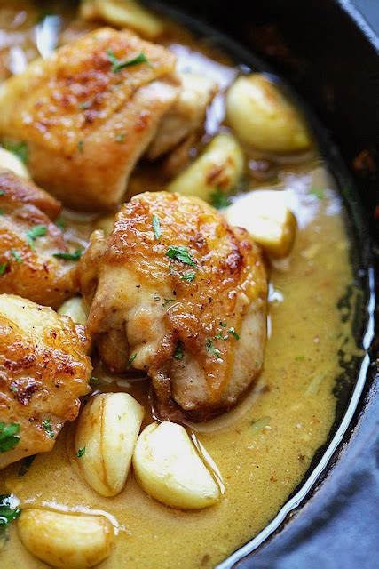 Creamy Garlic Chicken Recipe Mami