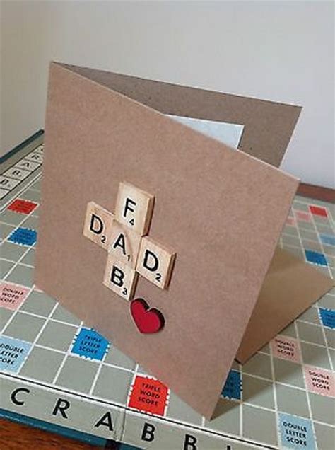 Image result for homemade birthday cards for dad from toddler. DIY Father's Day Cards that impressed Pinterest - Pink Lover