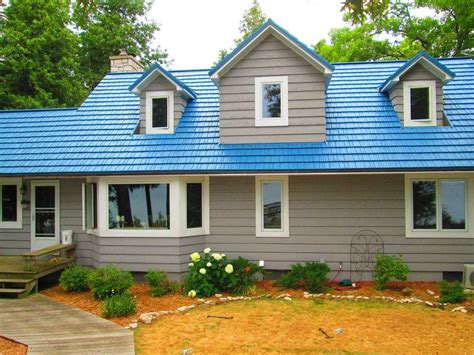 Metal Roof Houses Color Combos Roof Colors Log Cabin Exterior Gray