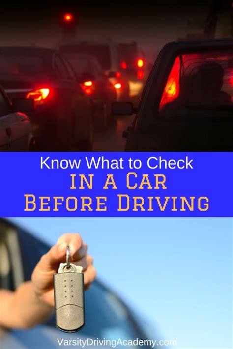 What To Check In A Car Before Driving Best Driving School In Socal Vda
