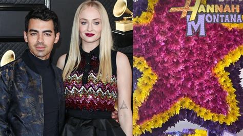 Miley Cyrus Sends Joe Jonas And Sophie Turner A Hannah Montana Themed Anniversary Gift Days