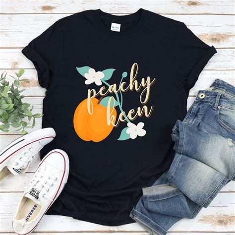 Peachy Keen T Shirt Retro Peachy Shirt Retro Peachy T Shirt Etsy