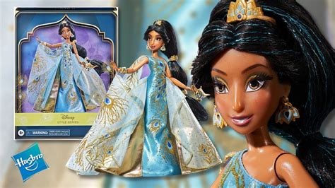 🦚unboxing🦚 Princess Jasmine Disney Style Series Hasbro Doll Review