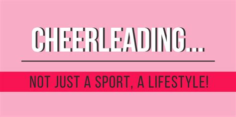 Cheerleading Not Just A Sport A Lifestyle Cheerfit
