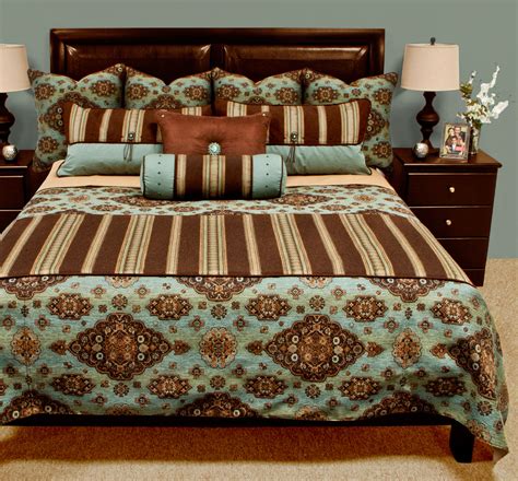 Shop the gorgeous collection of bedding sets. Kensington Teal Bedding Set
