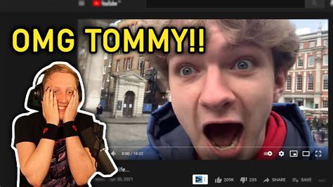 Philzas Shocked Reaction To Tommys New Video I Met Ksi In Real Life