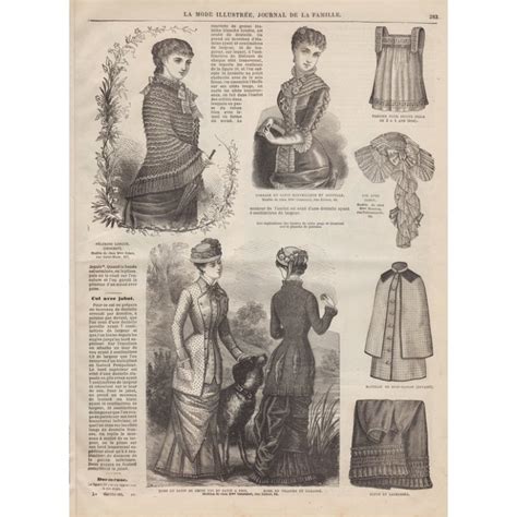 Complete Magazine La Mode Illustree 1880 N36