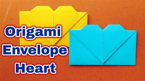 How To Make Envelope From A4 Paper Origami Envelope Heart Home Diy