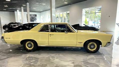 1965 Pontiac Gto 96600 Miles Yellow For Sale Pontiac Gto 1965 For