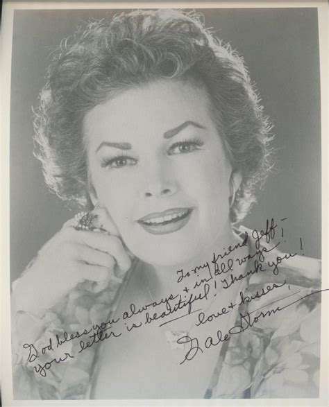 Gale Storm Signed Photo