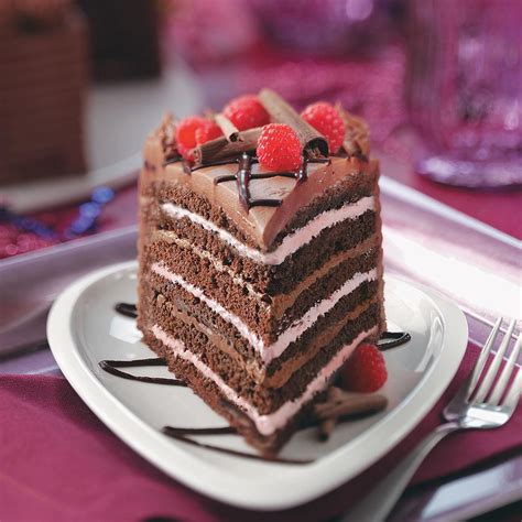 Best Chocolate Raspberry Torte Recipe | Taste of Home
