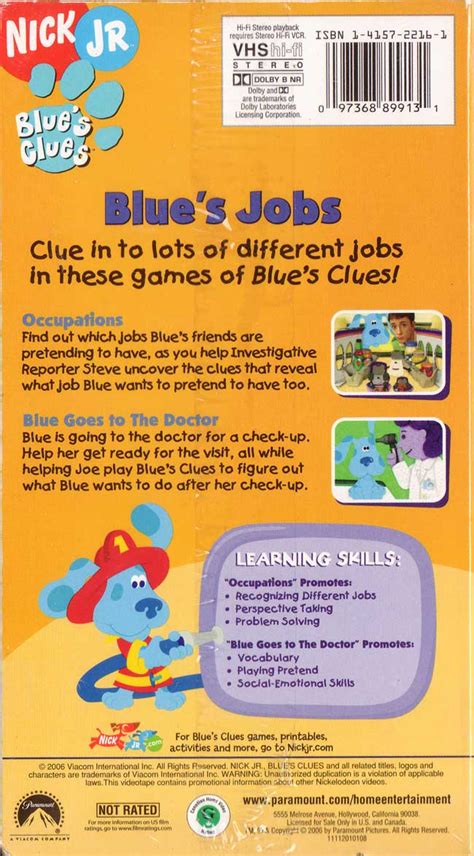 Posted by kaylor blakley at 12:56 pm. Blue's Jobs | Blue's Clues Wiki | FANDOM powered by Wikia