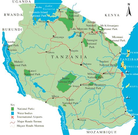 Tanzania National Parks Osteen Safaris