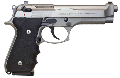 Beretta 92 Fs Brigadier Inox California Legal 9mm Stainless