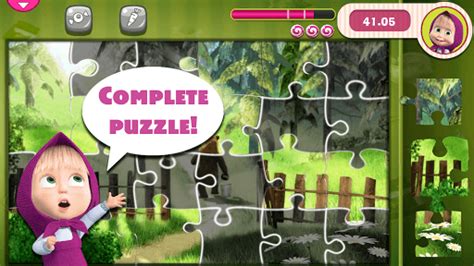 Masha And The Bear Puzzle Game Apk Download For Free