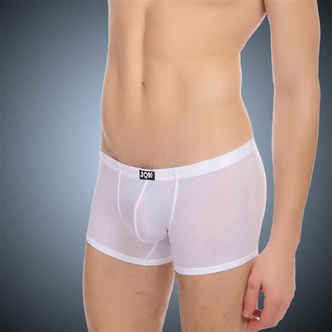Aliexpress Com Buy Mens Sexy Transparent Underwear Boxers Comfortable
