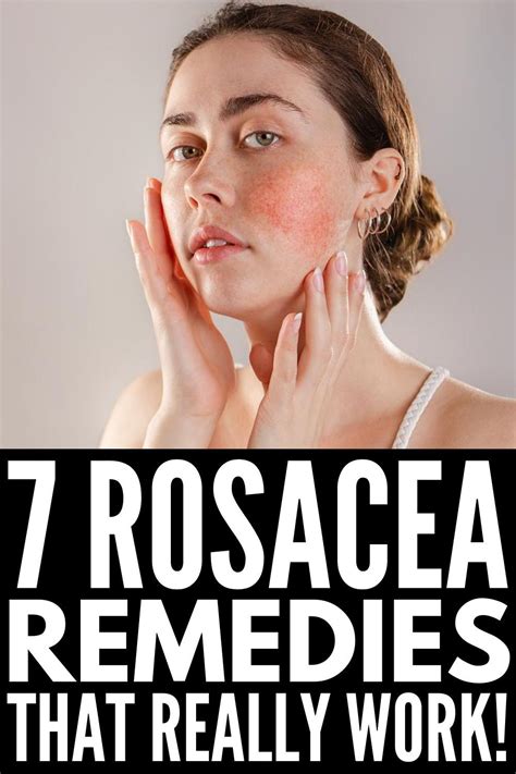 how to get rid of rosacea 7 rosacea remedies that work in 2021 rosacea skin care routine