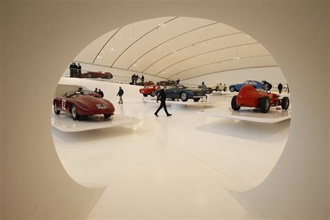 Which ferrari museum is better? Interior shot of the Casa Enzo Ferrari museum in Modena ...